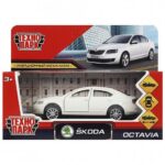 Машина металл «Skoda Octavia» ТМ «Технопарк» (Арт. OCTAVIA-12-WH) 1