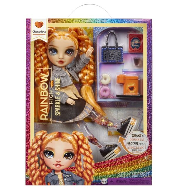 Рейнбоу Хай Кукла Sparkle&Shine Клементина с аксессуарами RAINBOW HIGH