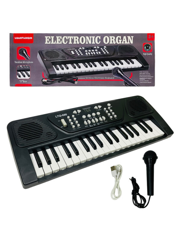 Синтезатор "Electronic organ" с микрофоном (Арт. LTQ-686)