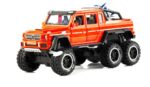 Машинка Die-cast "Mercedes-Benz G-class 6x6 Off-Road с мотоциклом" (Арт. B3203) 3