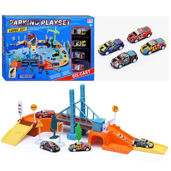 Парковка "Parking playset-3" (Арт. 0607-31)