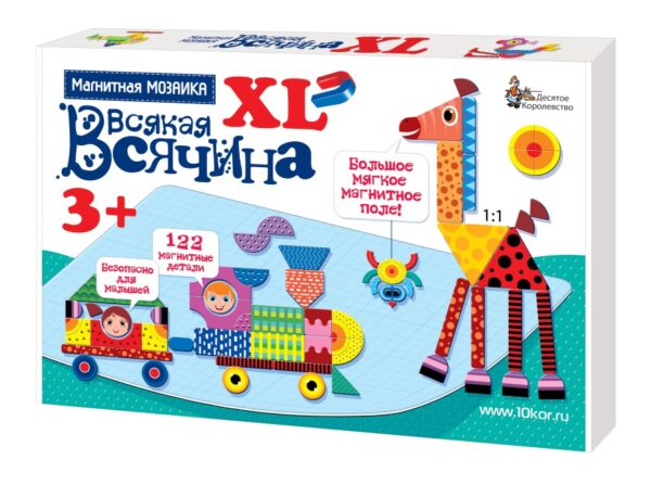 Мозаика магнитная "Всякая всячина" XL (Арт. 02741)