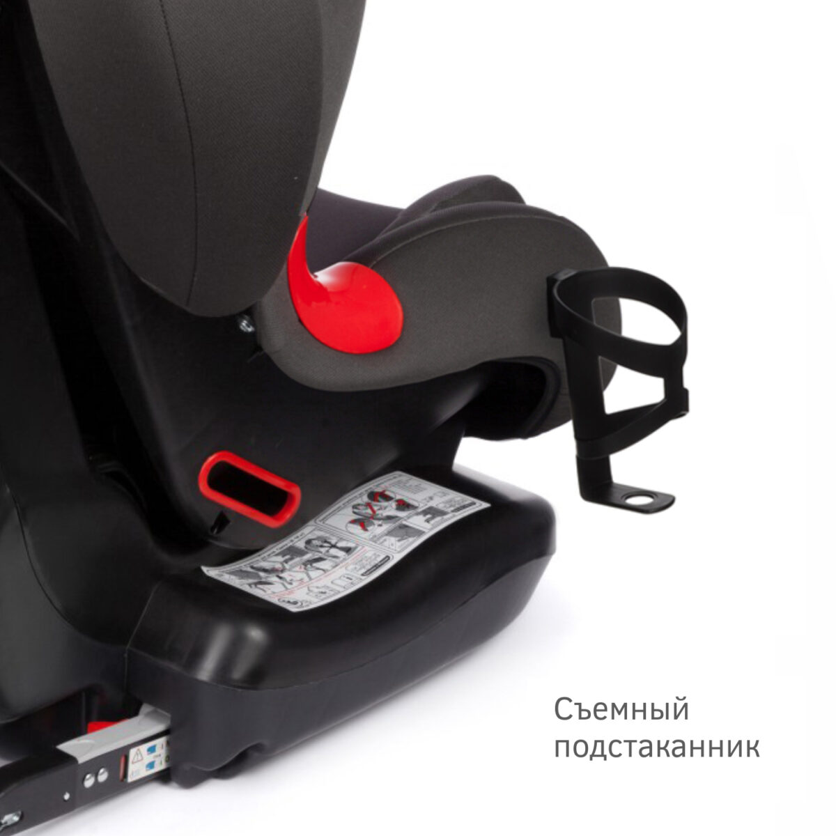 Удерживающее устройство для детей SIGER "Кокон ISOFIX", серо-бежевый, лев lux гр. I/II 7