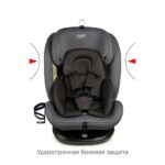 Удерживающее устройство для детей Siger Престиж ISOFIX, гр.0+/ I/II/III, маренго люкс 4