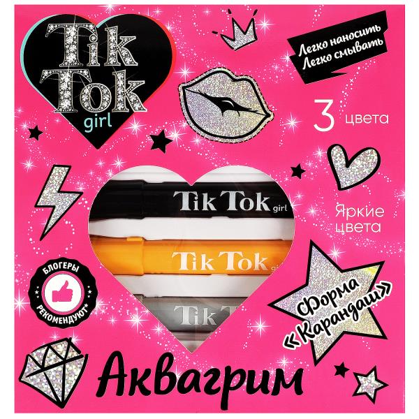 Аквагрим «Tik Tok» ТМ «Мульти Арт» (Арт. 361163)