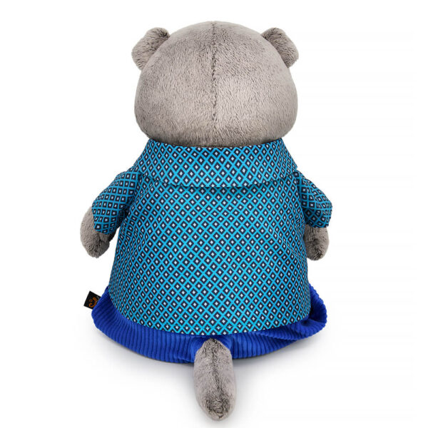 Мягкая игрушка "Басик в рубашке с ромбами и брюках" (Арт. Ks25-259) 2
