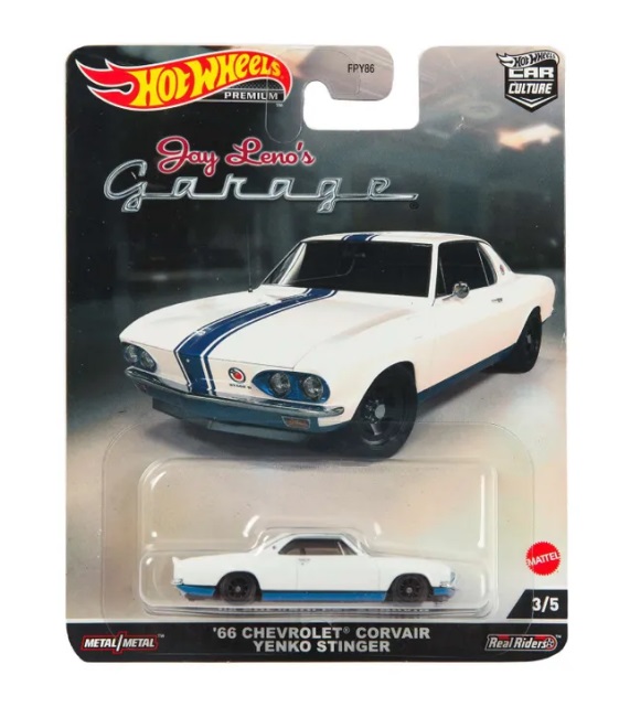 Игрушечная машинка Hot Wheels "Chevrolet Corvair Yenko Stinger White" (Арт. HCJ84)