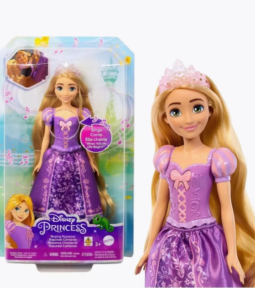 Кукла Mattel "Поющая Рапунцель", серия "Disney Princess" (Арт. HPD41) 1