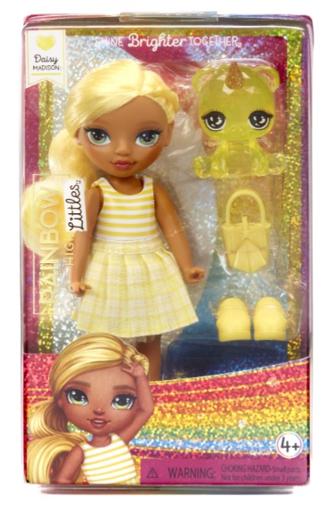 Рейнбоу Хай Кукла Littles Дейзи 15 см желтая с аксессуарами RAINBOW HIGH 1