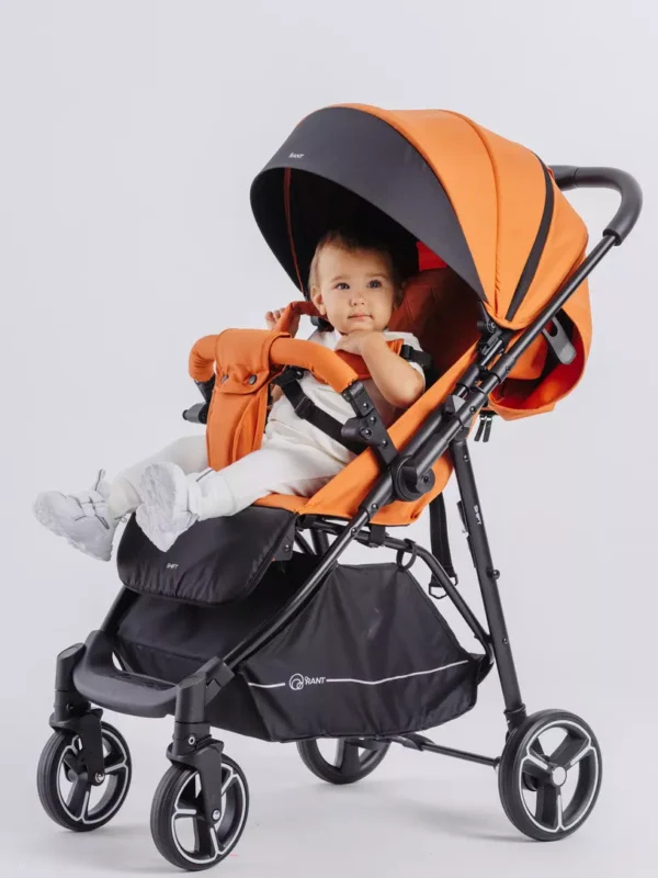Коляска детская RANT "SHIFT" RA250 Orange brown 2