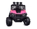 Электромобиль "Багги Леди" с р/у управлением, электрический двойной привод (розовый) 4