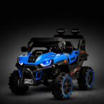 Электромобиль "Багги" с р/у управлением, четырехколесный (синий) 7