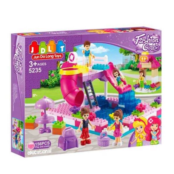 Конструктор "JDLT. Парк развлечений" (5235) 156 деталей в кор. 1