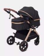Коляска детская RANT basic "ROLLER GOLD" 2 в 1, цвет Black (2024) (Арт. RA161) 2