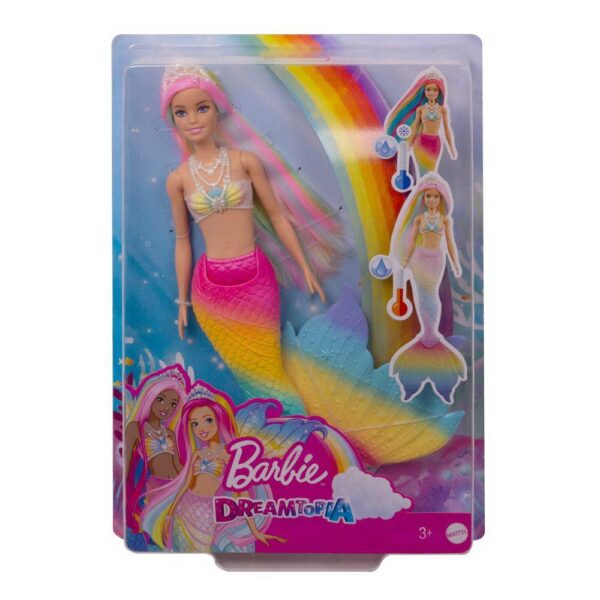 Barbie Русалочка с разноцветными волосами Оригинал 1