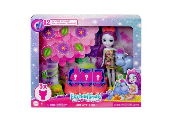 Enchantimals Лучшие друзья Хедда Хиппо Оригинал