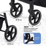 Коляска детская RANT "VOLT", цвет Black (Арт. RA353) 14