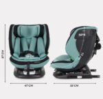 Автокресло MOWBaby "MOTION" isofix Green (Арт. UB616) 4