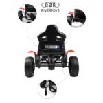 Детский веломобиль C222CC Красный 17