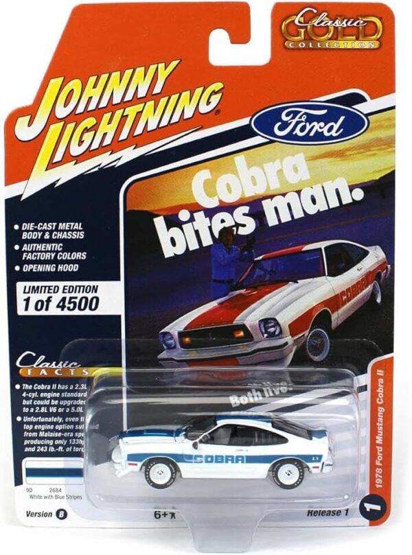 Игрушечная машинка Johnny Lightning - Коллекция 1 - Версия В (Арт. JLCG031B-R1) 1