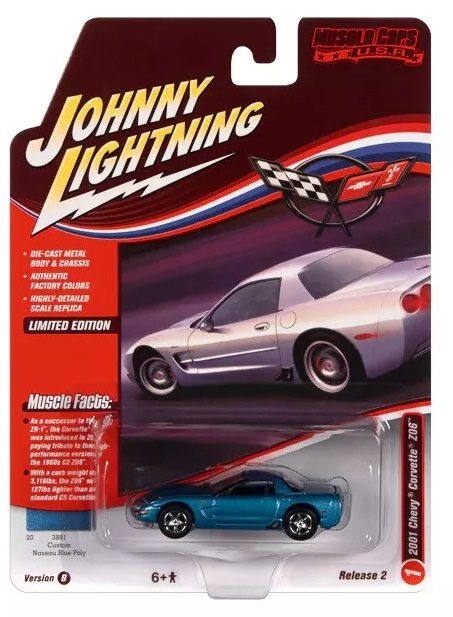 Игрушечная машинка Johnny Lightning - Коллекция 2 - Версия B (Арт. JLMC030B-R2) 2