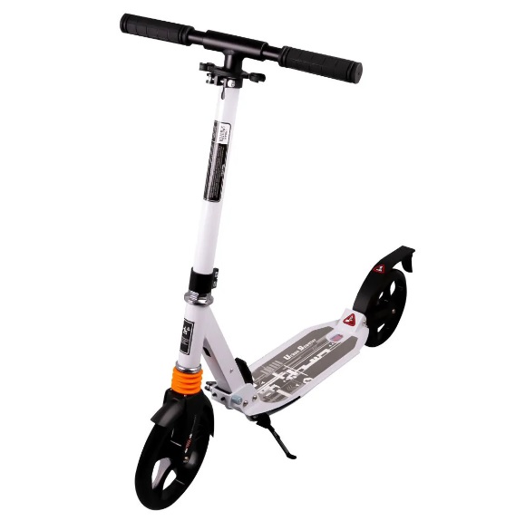 Самокат "Urban Scooter", цвет белый (Арт. 200S) 1