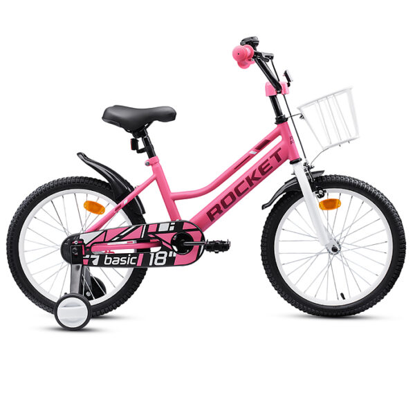 Велосипед 18" Rocket Basic, цвет розовый 1