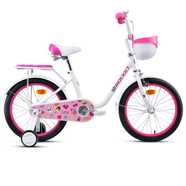 Велосипед 20" Rocket Bella, цвет белый 1