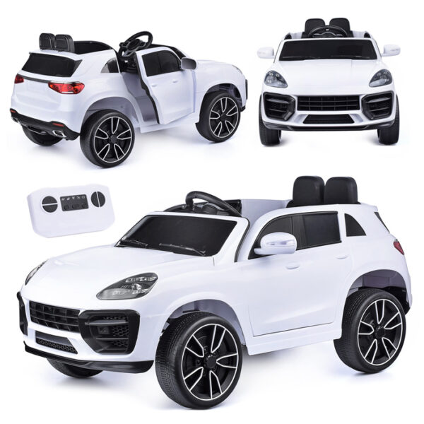 Электромобиль "Виват" на аккумуляторе, с р/у управлением, цвет белый (Арт. U023391Y) 1