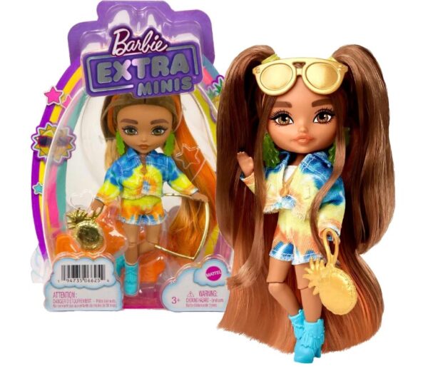 Barbie Extra Minis в шортах (ананас) ОРИГИНАЛ 1