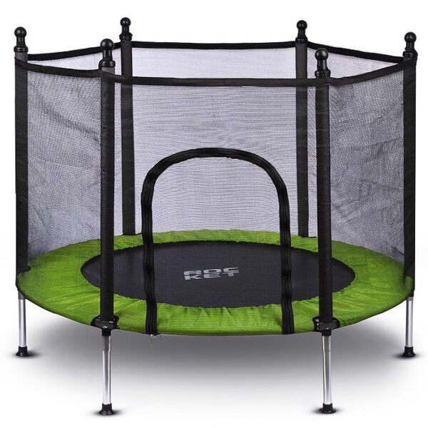 Батут Rocket, d=140, цвет черный с салатовым (Арт. R0170) 1