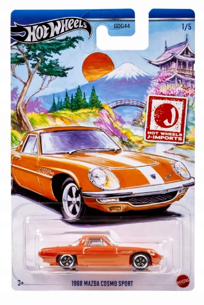 Игрушечная машинка Hot Wheels, тематическая коллекция J-Imports, серия Themed Assorted (Арт. GDG44) 1