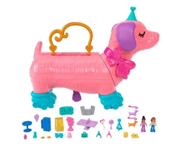 Игровой набор "Mattel - Полли Покет: Праздник с собачкой" (Арт. HKV52) 2