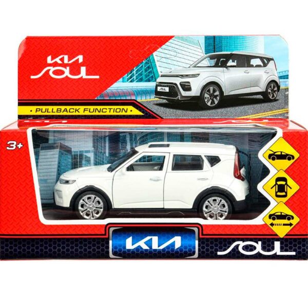 Металлическая модель «Kia Soul» ТМ «Технопарк» (Арт. SOUL-12-WH) 1