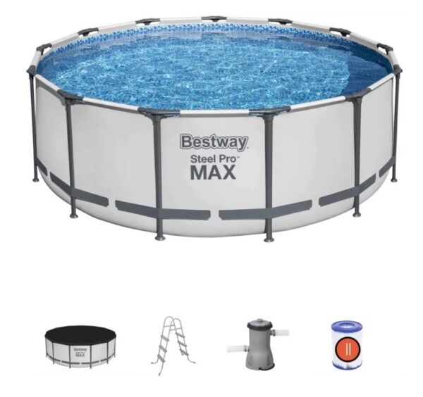 Каркасный бассейн "Bestway Steel Pro" (3.96m*1.22m) (Арт. 5618W) 1