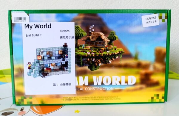 Магнитный конструктор "My World" (169 дет.+ 4 фигурки) (Арт. CLFK057) 2