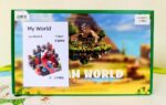Магнитный конструктор "My World" (143 дет.+ 6 фигурок) (Арт. CLFK016) 2