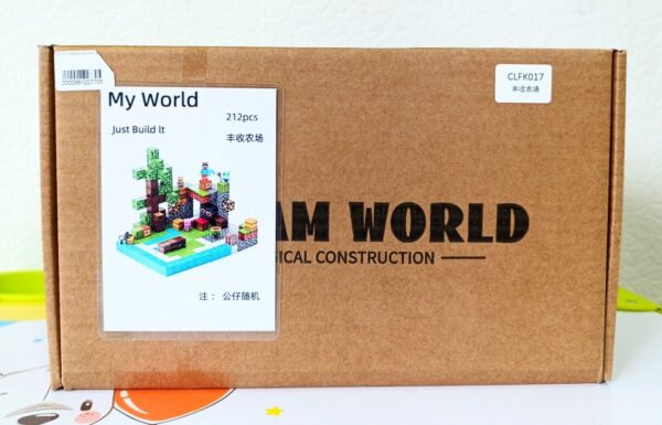 Магнитный конструктор "My World" (212 дет.+ 6 фигурок) (Арт. CLFK017) 2