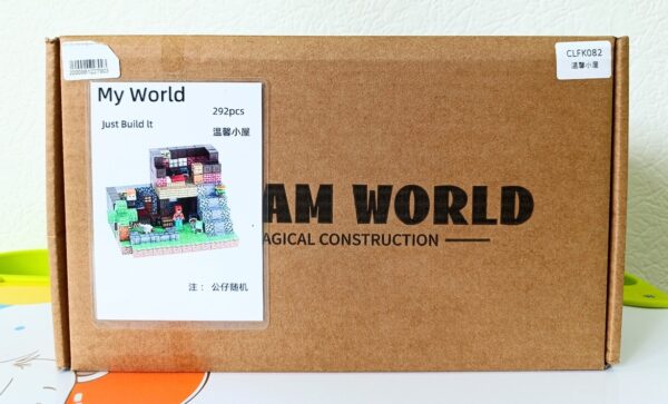 Магнитный конструктор "My World" (292 дет.+ 4 фигурки) (Арт. CLFK082) 2