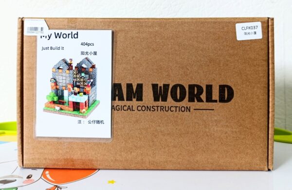 Магнитный конструктор "My World" (404 дет.+ 9 фигурок) (Арт. CLFK037) 2