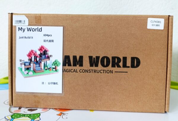 Магнитный конструктор "My World" (604 дет.+ 8 фигурок) (Арт. CLFK081) 2