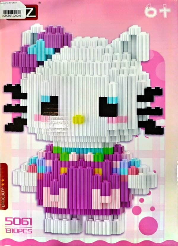 3D Конструктор "Hello Kitty" (Арт. XZ5061) 1