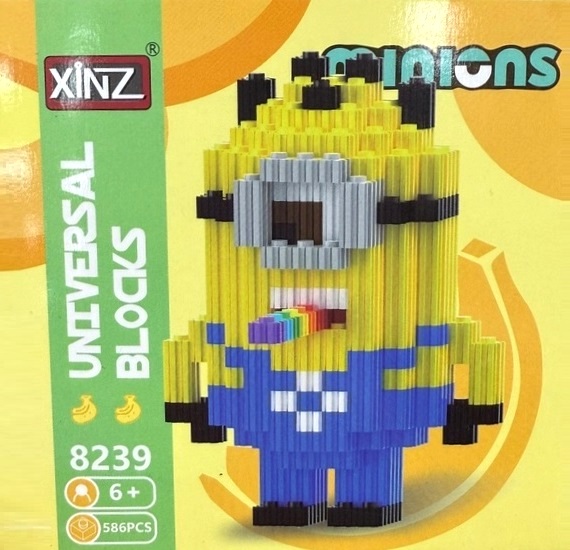3D Конструктор "Minions" (Арт. XZ8239) 1