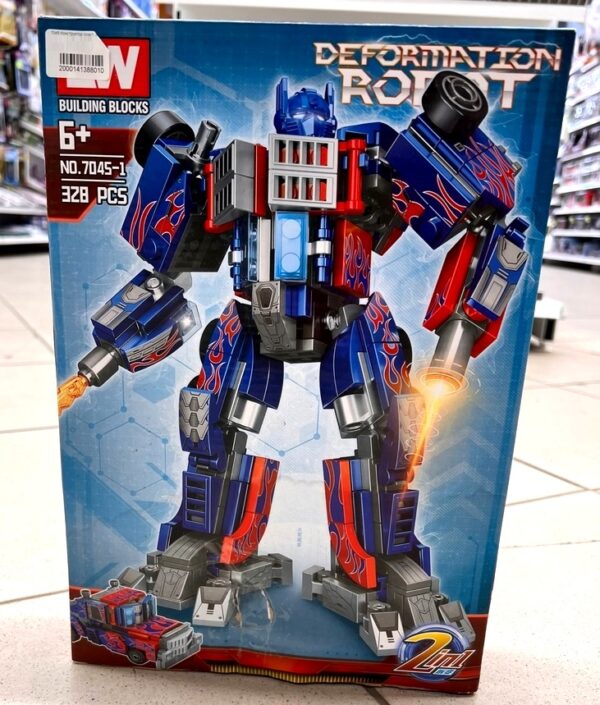 Конструктор пласт. в кор. "Deformation Robot" 328 дет. 1