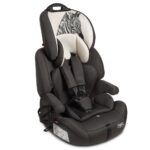Удерживающее устройство для детей SIGER "Стар ISOFIX", зебра серый, бежевый люкс в разборе, гр. I/II/III 1