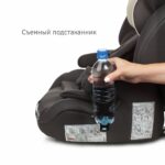 Удерживающее устройство для детей SIGER "Стар ISOFIX", зебра серый, бежевый люкс в разборе, гр. I/II/III 10