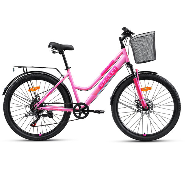 Велосипед 26" Rocket lady Steel 26, цвет розовый, размер 17" (Арт. 26SD.LADYSTEEL.17PK.25) 1