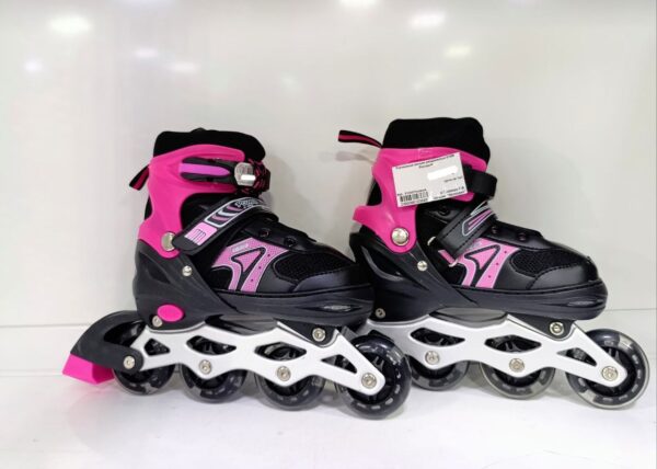 Ролики детские размер М, цвет розовый 1