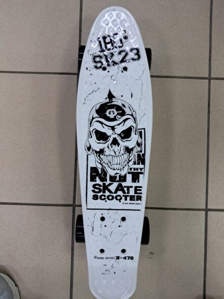 Скейт детский S00163 Череп 1