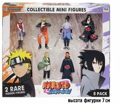 Наруто. Игровой набор из 8 фигурок